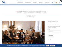 Tablet Screenshot of finnforum.at